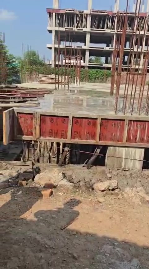Structural Construction Progress & 4th Floor Slab Casting